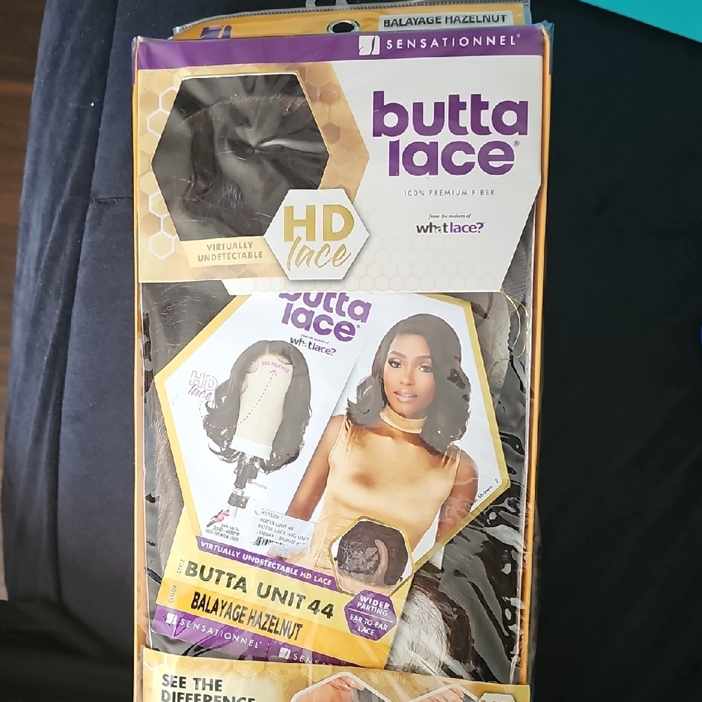 Sensationnel Butta Lace Wig - Balayage Hazelnut